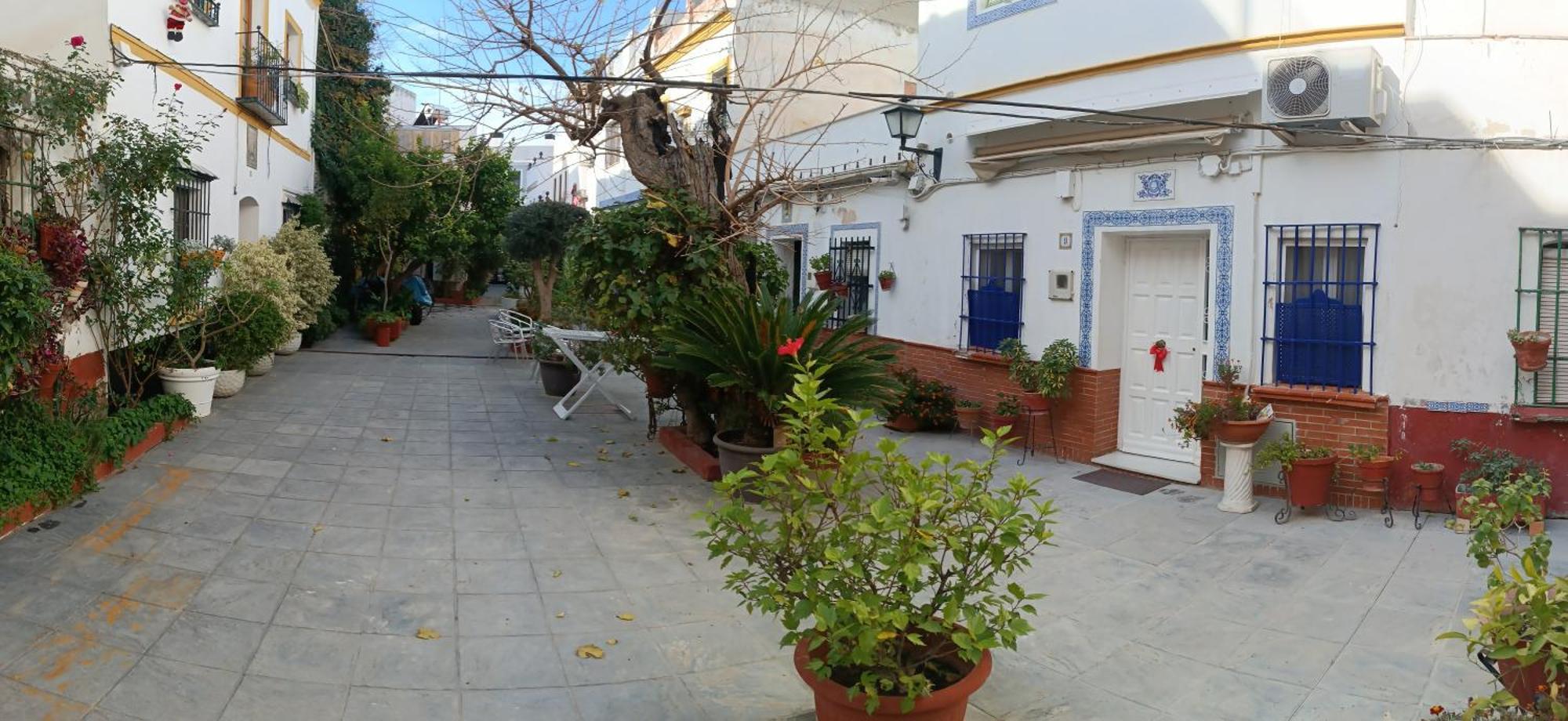 סביליה Tipico Y Pintoresco Patio De Vecinos, Con Encanto מראה חיצוני תמונה